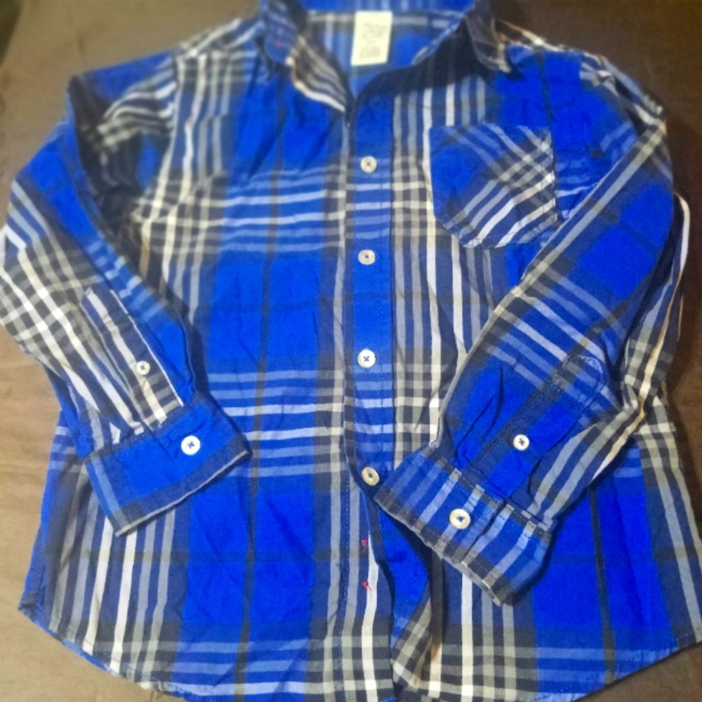 Kids polo button-up